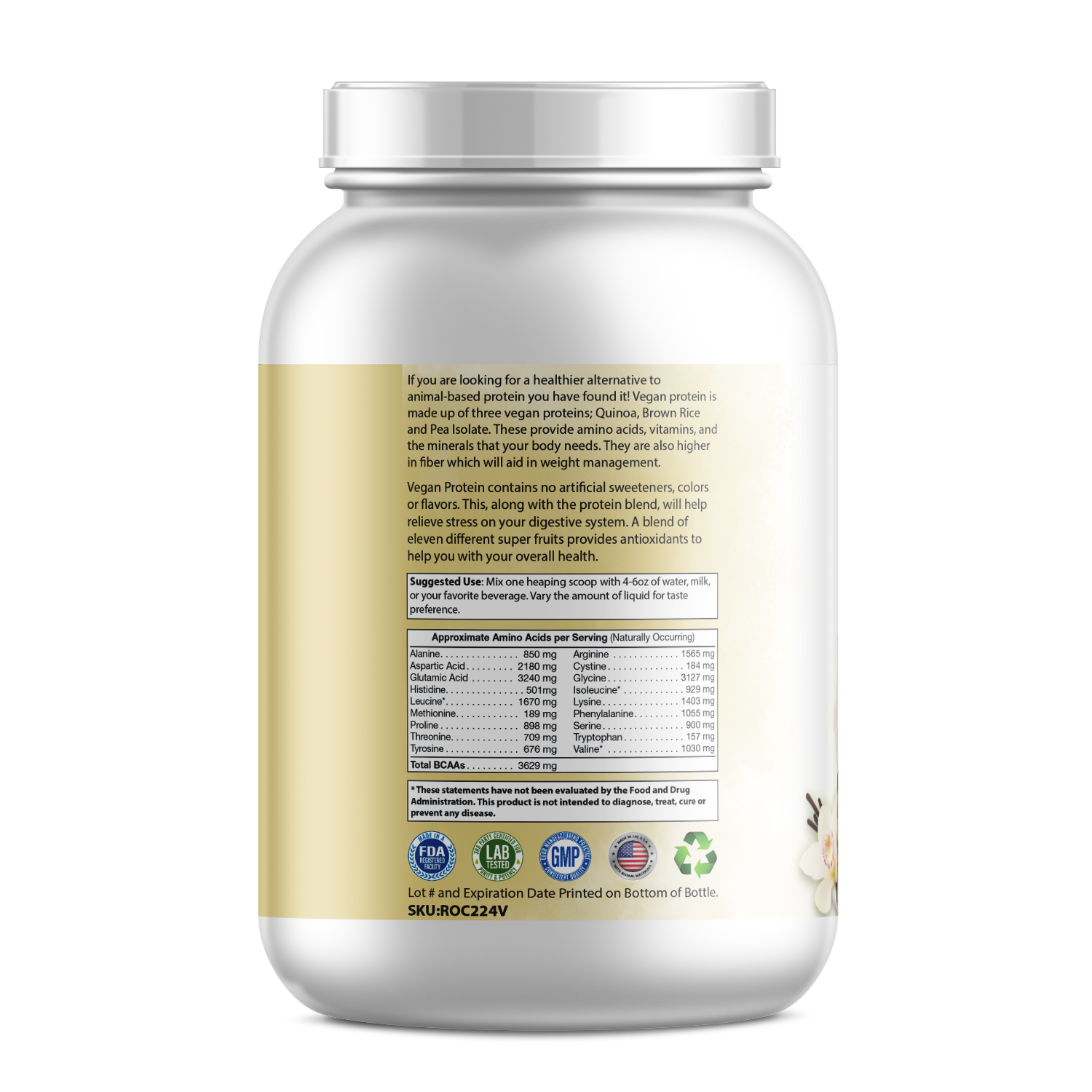 Pure Plant Protein - Vanilla - Image 3