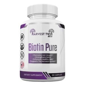 Biotin 10 000 mcg Capsules | Harvest Twin Labs