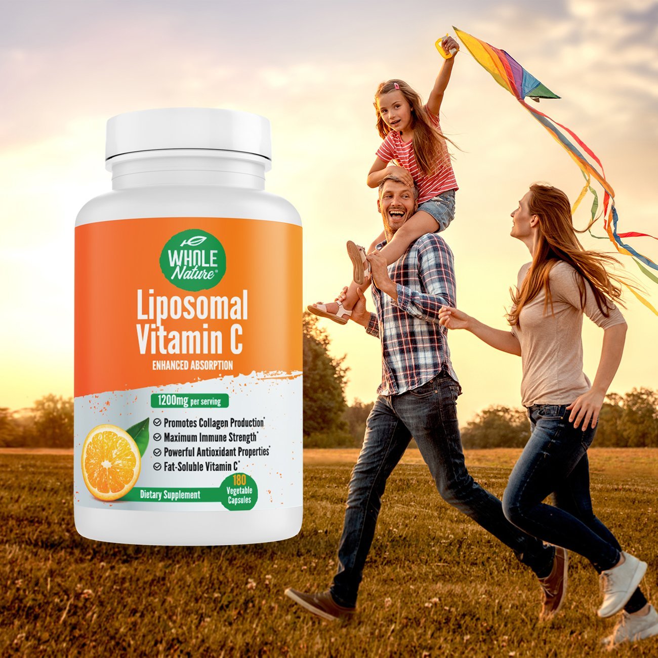 Whole Nature Liposomal Vitamin C 1200 mg - Image 4