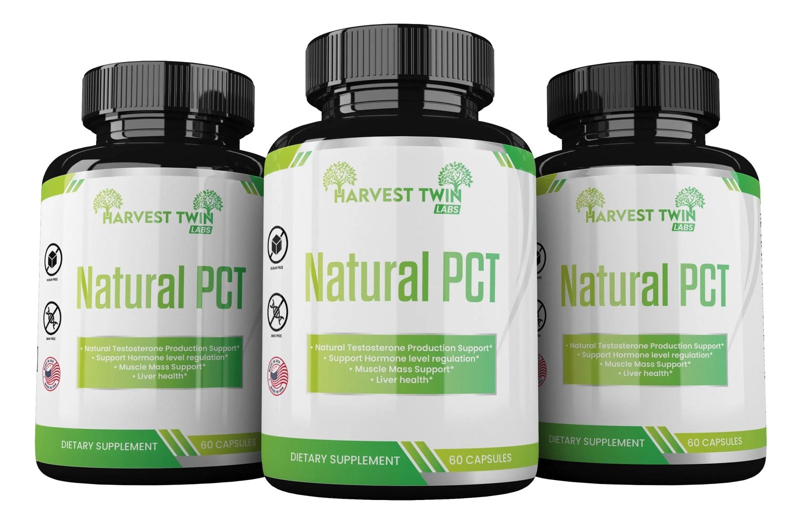 Natural PCT Testosterone Booster | Harvest Twin Labs - Image 4