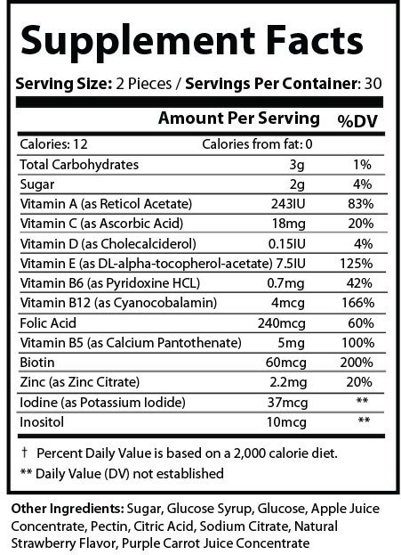 Pure Multi-Vitamins - Gummies - Image 5