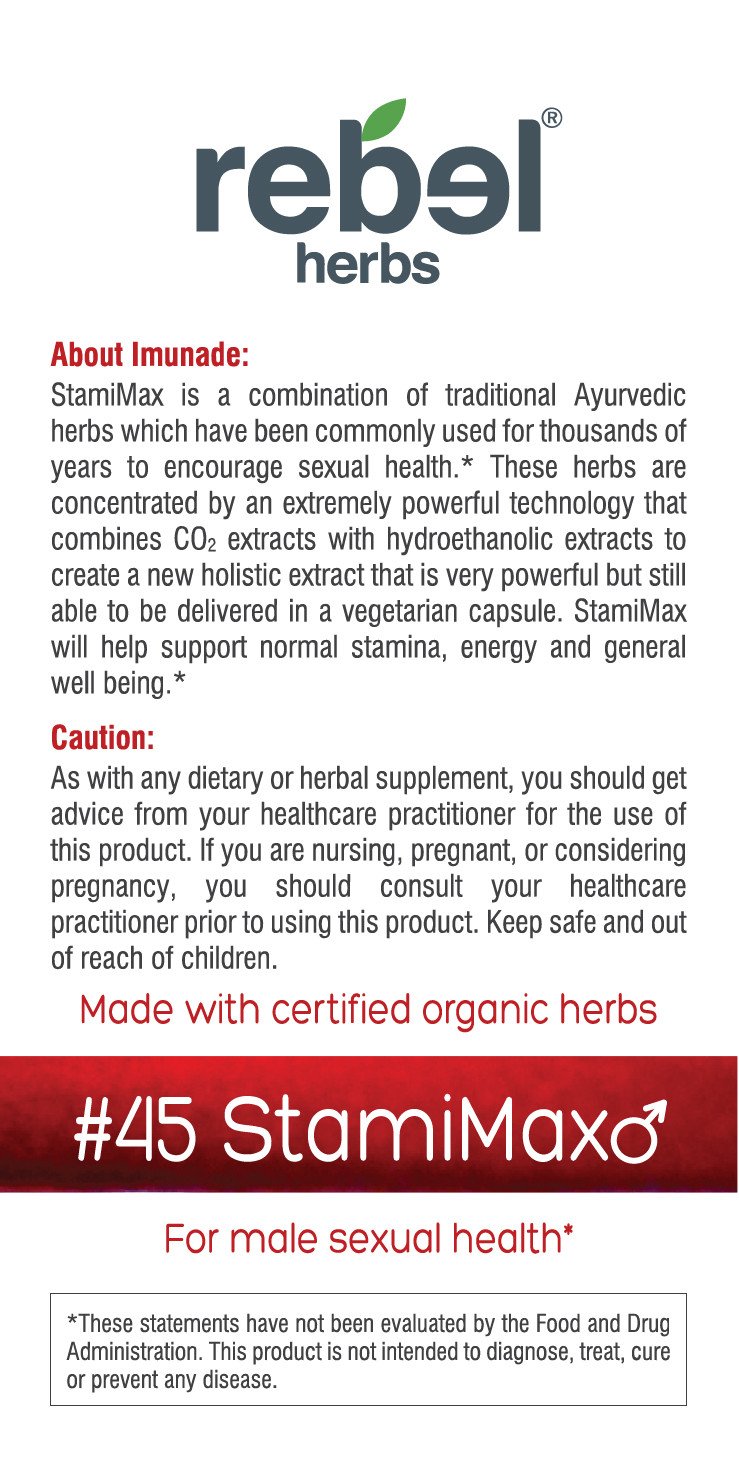 #45 Stamimax 60 capsules - Image 3