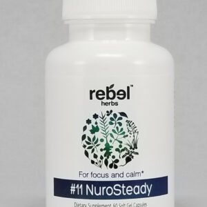 Rebel Herbs Organic NuroSteady 60 Capsules